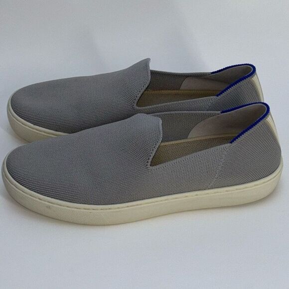 Rothy's original slip on sneaker walking shoe light gray 7 1/2 ex cond - Picture 3 of 7